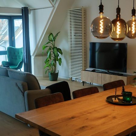 Amao-Green I 90Qm I Penthouse Maisonette Mit Rooftop I City Center I King-Size Betten Lahr  Luaran gambar