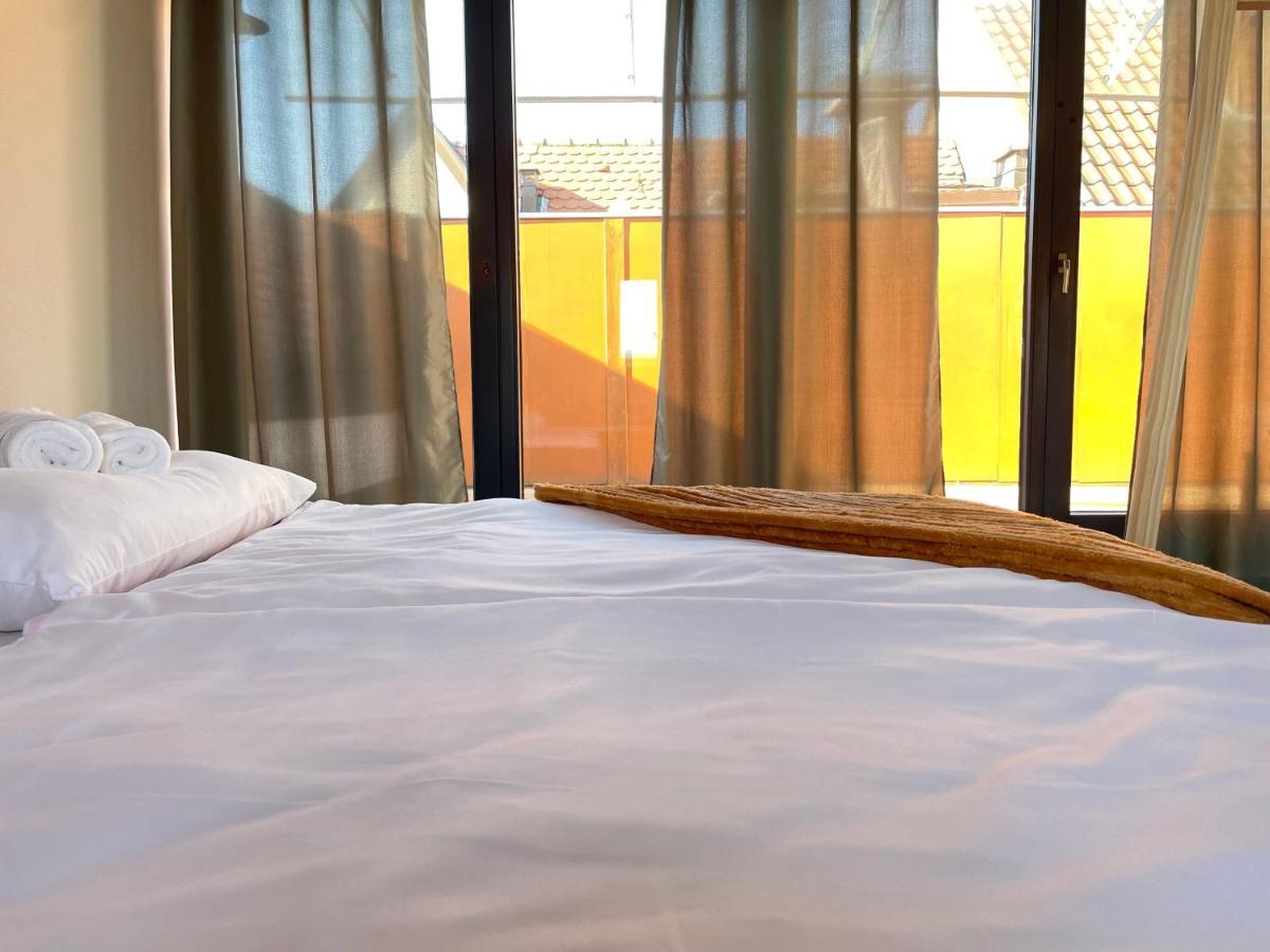 Amao-Green I 90Qm I Penthouse Maisonette Mit Rooftop I City Center I King-Size Betten Lahr  Luaran gambar